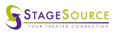 Stage Source logo in purple and light green.