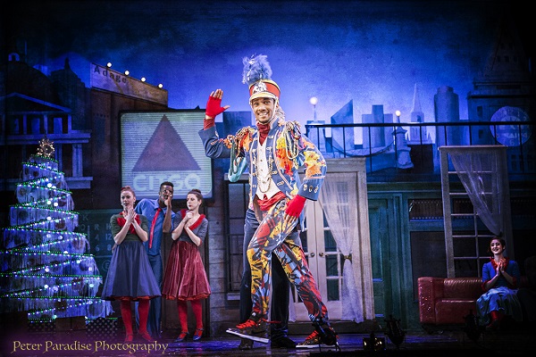 a man dressed as a toy dances in "Urban Nutcracker"