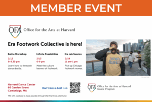 Image of artist dancing